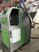 加壓式雙轉臺自動噴砂機，噴丸機